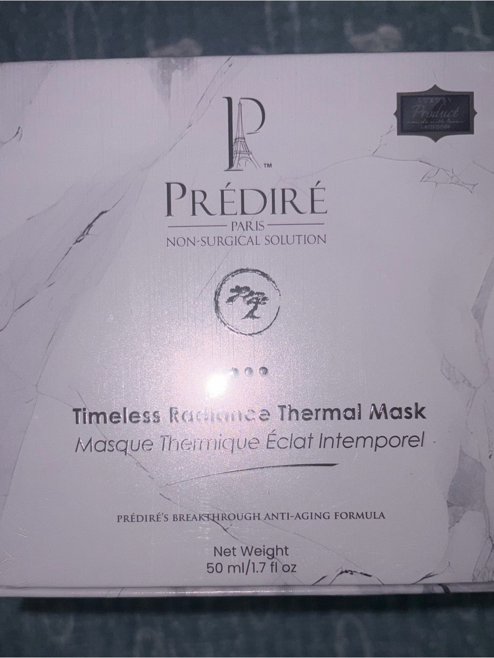 Prédiré Timeless Radiance Thermal Mask — White